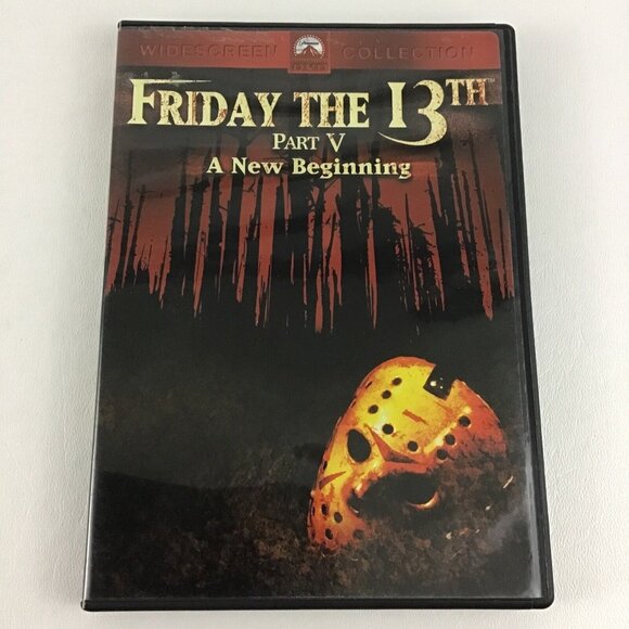 Friday The 13th Movie Bundle 2 DVDs Original Part V A New Beginning Jason - Picture 5 of 7